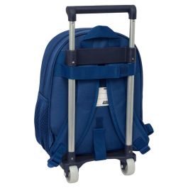 Safta Mochila 609 con Carro 705 Super Mario Mamma Mia Escolar 340x280x100 mm