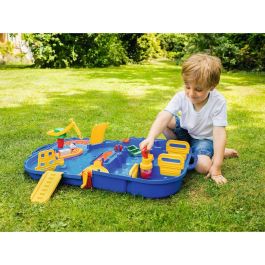Big Aquaplay Lock Box Circuito de Agua - Juego Didáctico e Impermeable con 25 Accesorios para Niños +3 Años