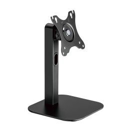 AISENS DT24TSR-371 Soporte de Mesa Ergonómico Giratorio Inclinable Monitor/TV/POS 10-24" VESA 75/100 2.5kg Negro Gestión Cables AISENS DT24TSR-371 Soporte de Mesa Ergonómico Giratorio Inclinable Monitor/TV/POS 10-24" VESA 75/100 2.5kg Negro Gestión Cables