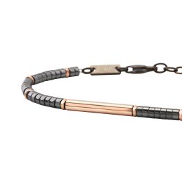 Pulsera Hombre Breil TJ3640 Plata de ley 925 Negro Pulsera Hombre Breil TJ3640 Plata de ley 925 Negro