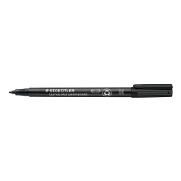 Staedtler Rotulador Lumocolor 317-9 Retroproyeccion Permanente Negro Punta Media Redonda 0.8-1 mm