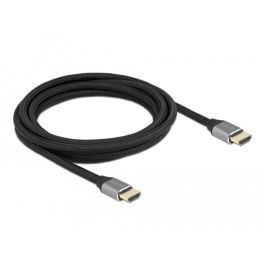 DELOCK Cable HDMI Ultra High Speed 48 Gbps 8K 60Hz Gris 3m Certificado
