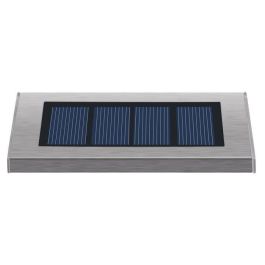 Lumisky Pack 2 focos solares de pared impermeables exteriores, 3 LED blancos, 2 modos, encendido automático