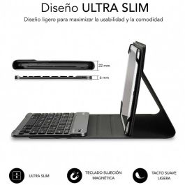 SUBBLIM Funda Tablet KEYTAB PRO BLUETOOTH 10,1" Black