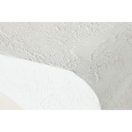 DKD Home Decor Buffet Mediterráneo de Madera Reciclada y Mango Blanco Natural 161x40x82 cm con 2 Cajones y 2 Puertas