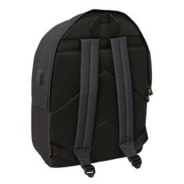 Harper & Neyer Mochila Doble para Portátil 15,6" + USB Negra 31x44x18cm
