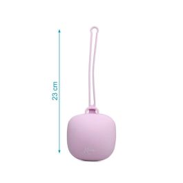 KioKids Portachupetes de Silicona Lavanda para 1 chupete, con Lazo para Colgar, Higiénico y Seguro, Apto Lavavajillas y Esterilizador, para Bebés +0 meses