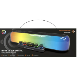 NOVA GAMING Barra de Sonido para Juegos Ursae NOV3700527314143 - LED RGB - Negro