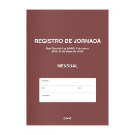 Libro Registro De Jornada Laboral Dohe A4 Natural 6H Precio: 1.79000019. SKU: B155NSTXKK