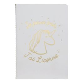 Libreta Dina5 Unicornio Home Deco Factory