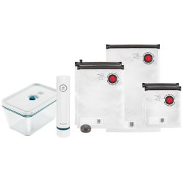 Zwilling 36815-019-0 Fresh&Save Quick Set al Vacío La Mer, Sistema de Conservación de Alimentos con Recipientes de Cristal, Azul Precio: 102.98999942. SKU: B18QFFZHDX