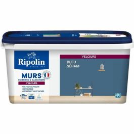 Ripolin RIP3174269078159 Pintura Seram Terciopelo Azul para Decoración de Paredes, Carpintería y Radiadores 2.5 L Precio: 65.49999951. SKU: B1HQKNBEP9