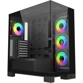 FSP M540-BA Midi Tower Negro ARGB TG Cristal Negro para Juego ATX, Micro ATX, Mini-ITX Precio: 76.3147. SKU: B19B8R4CYR