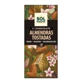 SOLNATURAL Tableta Chocolate y Almendras Tostadas 70 G Bio Precio: 5.5. SKU: B1FEVR6CH7
