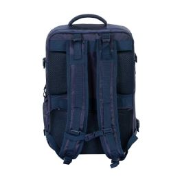 Mochila de Viaje Mercury Grande 47x23x33cm Spaceship NASA Azul Oscuro