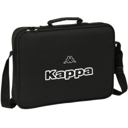 Cartera Escolar Kappa Black Negro (38 x 28 x 6 cm) Precio: 11.99124278. SKU: S4308091