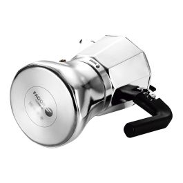 Fagor Cafetera Cupy 6 tazas Aluminio para Inducción, Aptas para Todo Tipo de Fuegos, Cromado