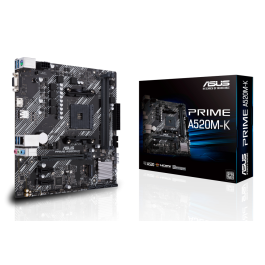 Asus 90MB1500-M0EAY0 Placa Base Prime A520M-K Socket AM4 mATX AMD A520 para procesadores Ryzen 3000/4000/5000 Series con M.2 Precio: 73.59000022. SKU: B1FMX7SAK2