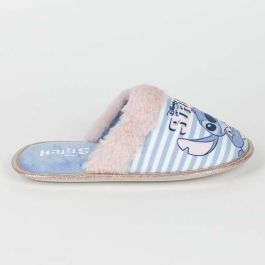 Cerdá Zapatillas de Casa Abierta Stitch para Niños, Talla 30/31, Color Azul