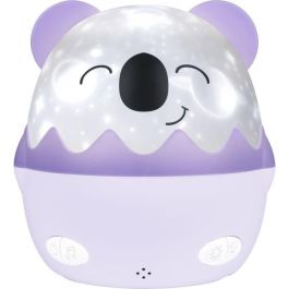 BIGBEN BIG1722427343201 Luz Nocturna Musical Inalámbrica Koala - Proyección 360°, 13 Películas, 8 Melodías, USB-C con Mando