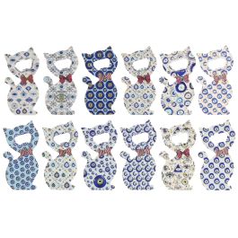 DKD Home Decor Imán Gato Azul Blanco Resina Metal 1 x 10 x 5.5 cm (72 Unidades) Precio: 113.50000013. SKU: B17CJ3LGWL