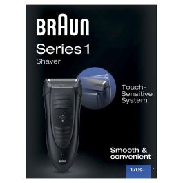Braun Series 1 170 - Máquina de afeitar de láminas eléctrica, negro, lavable, a prueba de agua, con recortadora de precisión Precio: 48.0975. SKU: B17C8EX6BN