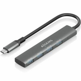 Adaptador USB Aisens A109-0943 Gris