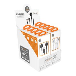 Auriculares Tech-One-Tech Eartech De Boton Con Conector Usb-C Microfono Integrado Surtido Expositor De 10 (5X Negro + 5X Blanco) Precio: 50.88999971. SKU: B1ATGZ2ARQ