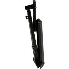 QUIKLOK Soporte Teclado Qly40 Formato "Y" / Perfil Simple Ajustable Plegable Acero Negro