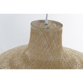 DKD Home Decor Lámpara de Techo Balines Bambú Natural 75 x 75 x 48 cm