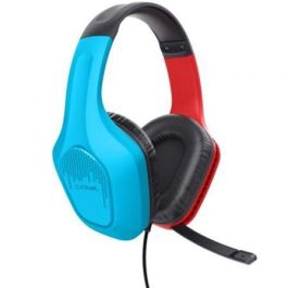 Trust Gaming Auriculares Gaming GXT 416S Zirox con Micrófono Jack 3.5mm Azul/Rojo para PS4/PS5/Xbox/Switch/PC