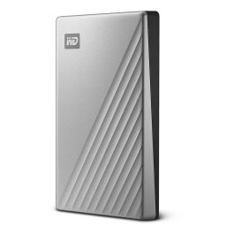 Western Digital WD My Passport Ultra Mac 5TB Plata USB-C/USB 3.0 Disco Duro Externo Metal finish RTL portable