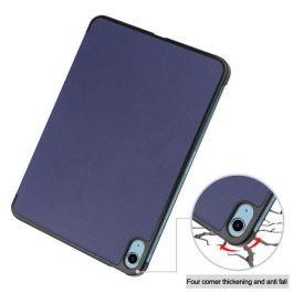 CoreParts For Apple iPad 10th Gen 10.9-inch (2022) Tri-fold Caster Hard Shell Cover with Auto Wake Function - Blue CoreParts For Apple iPad 10th Gen 10.9-inch (2022) Tri-fold Caster Hard Shell Cover with Auto Wake Function - Blue