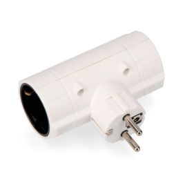 Edm Clavija doble económica t/tl schuko 4,8mm 16A 250V máx 3680W blanca Precio: 4.49999968. SKU: S7916710