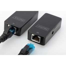 Digitus USB2.0 > CAT5/5e/6 Extender 50m Cable alargador de red USB 2.0 para Cat5, Cat5e, Cat6 hasta 50 metros