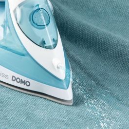 DOMO DO7060S Plancha de Vapor con Suela CeraGliss, 2400W, Vapor Continuo 40 g/min, Depósito 320ml, Azul/Blanco DOMO DO7060S Plancha de Vapor con Suela CeraGliss, 2400W, Vapor Continuo 40 g/min, Depósito 320ml, Azul/Blanco