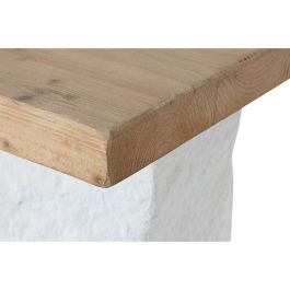 Mesa Comedor Moderno DKD Home Decor Blanco Natural 90 x 77 x 180 cm