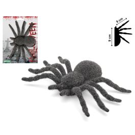 Cartel Araña Flocado Gris para Decoración de Halloween - Textura Suave y Realista, Ideal para Puertas, Escaparates y Paredes Interiores Precio: 1.49999949. SKU: B19X474FKT