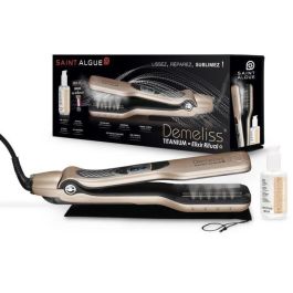SAINT ALGUE 3992 - Caja Demeliss Titanium: Plancha al vapor + Elixir Tratamiento de brillo ritual 50ml - 150 ° C a 230 ° C - Auto stop
