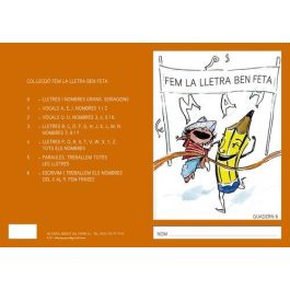 Cuaderno Rebost (Cat.) Fem La Lletra Ben Feta Majusculas Nº 6 (Set de 5) Precio: 7.7900004. SKU: B1H99BPQR4