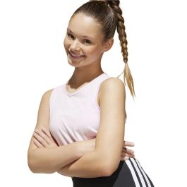 Camiseta de Tirantes Infantil Adidas Jg Lin Tk 160 Rosa