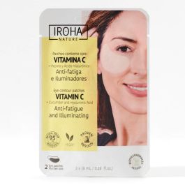 Iroha Nature Parches Anti-Fatiga Ojeras y Bolsas Iluminadores con Vitamina C, Pepino y Ácido Hialurónico para Contorno de Ojos, 2 Unidades Precio: 2.6899994. SKU: B12G3K8CH5
