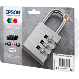 Epson 35 T3586 Ink-jet multipack negro/amarillo/cian/magenta para WorkForce Pro WF-4720DWF/4725DWF/4730DTWF/4740DTWF