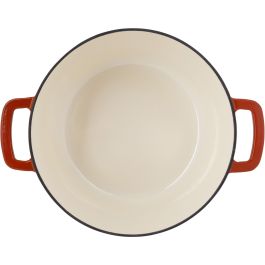 Cosy & Trendy COS5401110056881 Cacerola con tapa de Hierro fundido esmaltado, Ø28 cm, 6,15 L, para todo tipo de cocinas, inducción