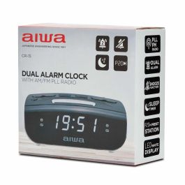 Reloj-Despertador Aiwa Negro
