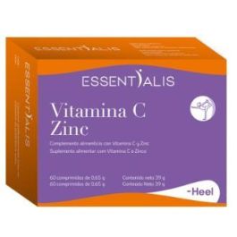 Essentialis Vitamina C Zinc 60 Comp. Essentialis Vitamina C Zinc 60 Comp. Precio: 9.8899999. SKU: B17LD3589G