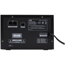 JVC UX-C25DAB Microcadena de música para uso doméstico, Negro, 14W, DAB+, Bluetooth