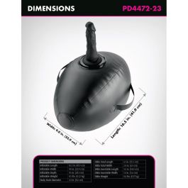 Consolador Realista Pipedream PVC Silicona