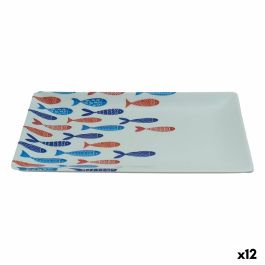 Bandeja de Aperitivos La Mediterránea Peces 25 x 15 x 2 cm (12 Unidades) Precio: 39.58999968. SKU: B18LHT3Y7V