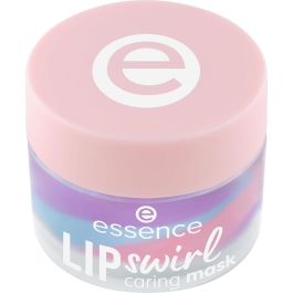 Essence Mascarilla Labial Lip Swirl #01 8 gr - Hidratante con Aceite de Aguacate y Ácido Hialurónico, Acabado Brillante y Jugoso